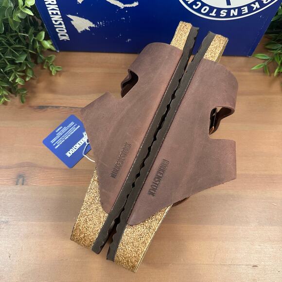 Birkenstock Arizona Oiled Leather Sandals Size 42 US W11/M9 0052531 - Picture 7 of 10